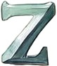 a green and white letter z.jpg